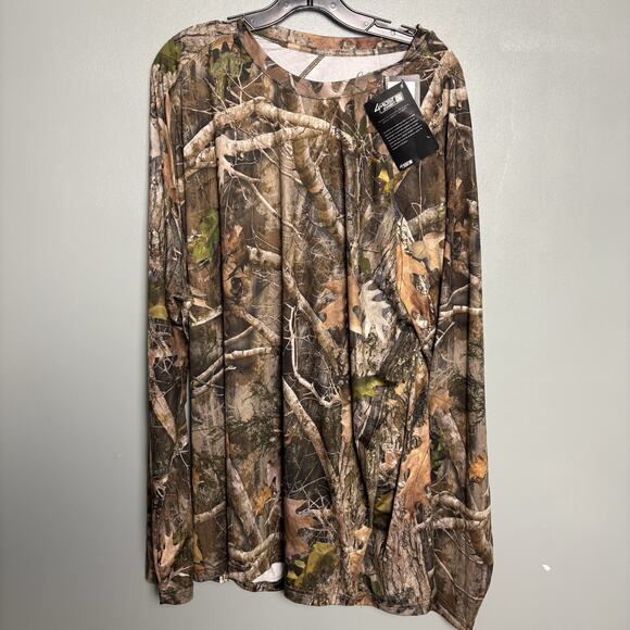 NWT TrueTimber Kanati Men’s Long Sleeve Camouflage Camo Shirt New 3XL XXXL Plus - Picture 1 of 10